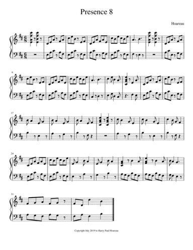 Presence 8 Piano