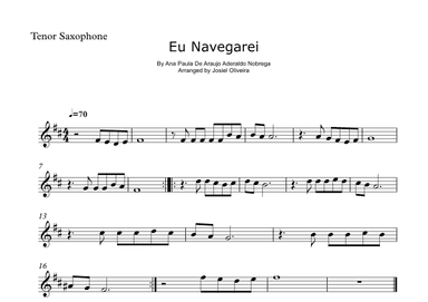 Espontaneo - Eu Navegarei (arr. Josiel Oliveira)
