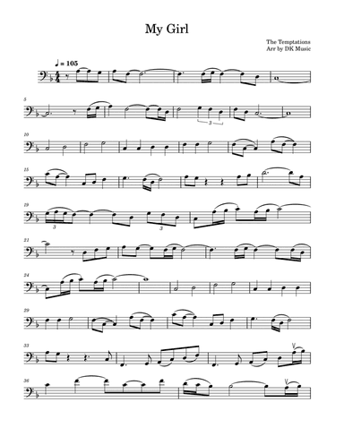 My Girl (arr. DK Music)