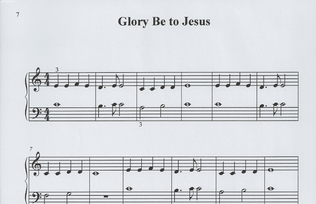 Glory Be To Jesus (arr. Matthew Bono)