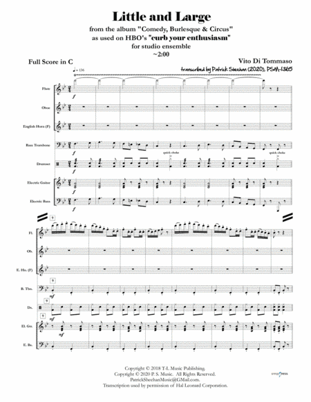 Eskimo Lumber (arr. Patrick Sheehan)