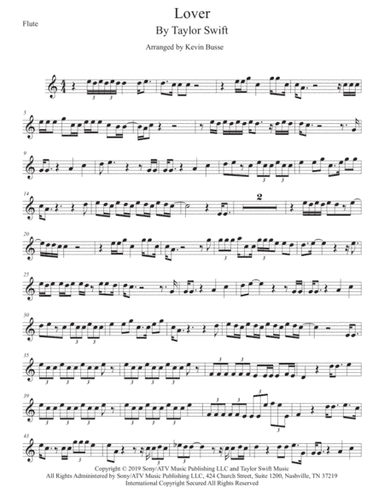 Lover (arr. Kevin Busse)