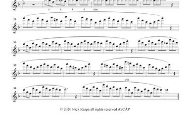 Let All Mortal Flesh Keep Silence (Flute & Piano) Flute part (arr. Nick Raspa)