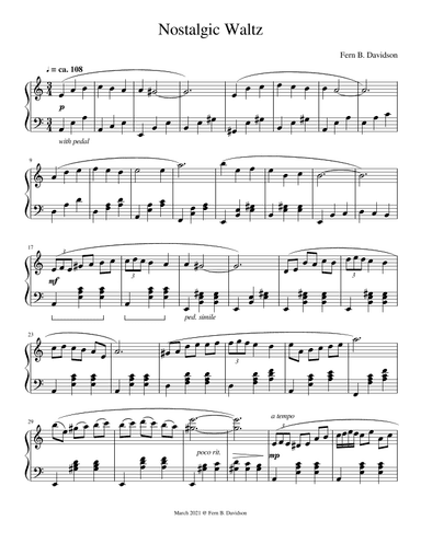 Nostalgic Waltz