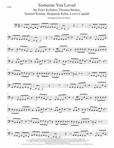 Someone You Loved (arr. Kevin Busse)