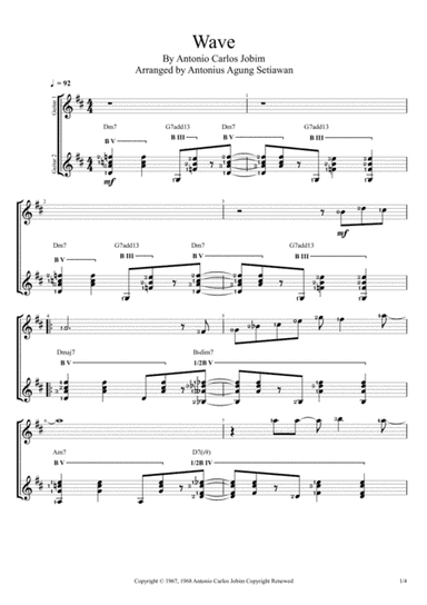 Wave (arr. Antonius Agung Setiawan)