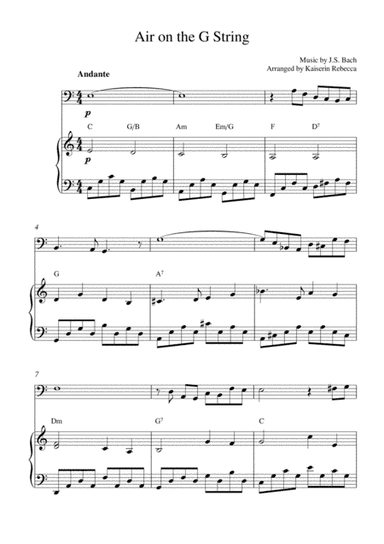 Air on the G String (arr. Kaiserin Rebecca)
