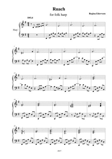 Ruach - folk harp solo