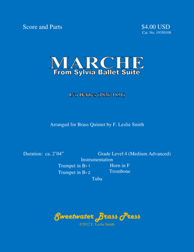 Marche from Sylvia Ballet Suite (arr. F. Leslie Smith)