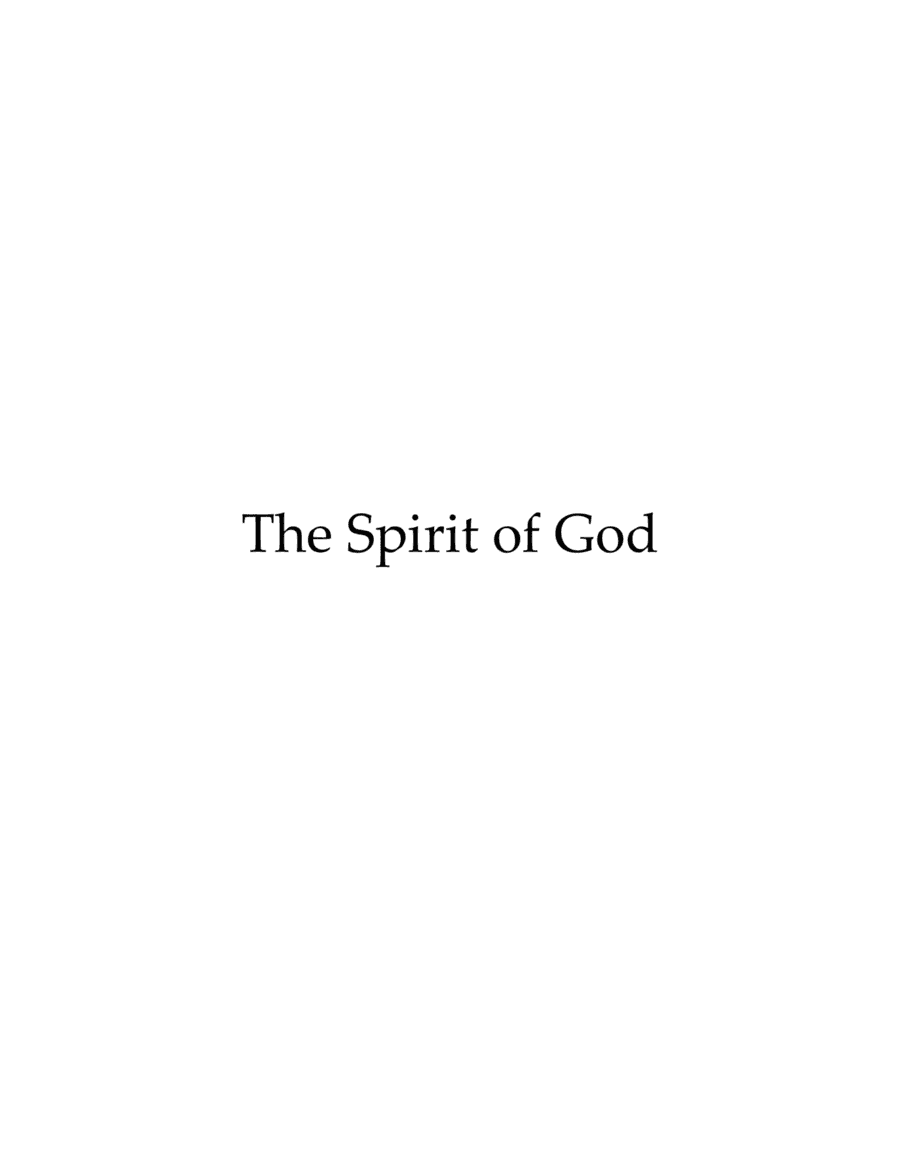 The Spirit of God- Brass Ensemble (arr. Ryan Christensen)