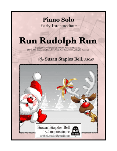 Run Rudolph Run (arr. Susan Staples Bell)