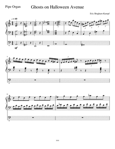 Ghosts on Halloween Avenue