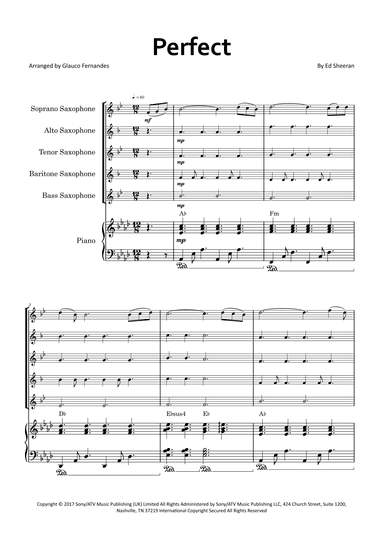 Perfect (arr. Glauco Fernandes)