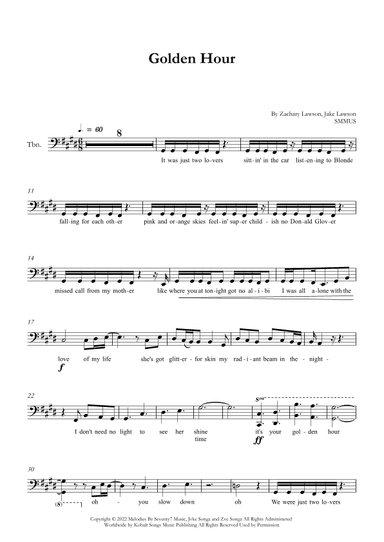 Golden Hour (arr. SMMUS)