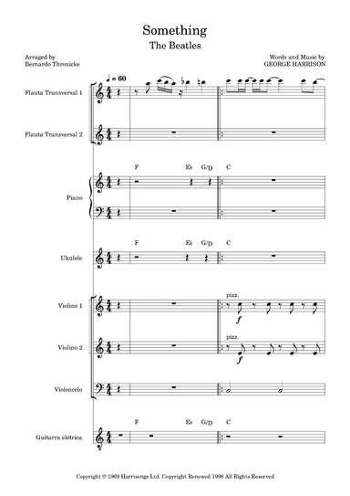 Something (arr. Bernardo Thronicke)