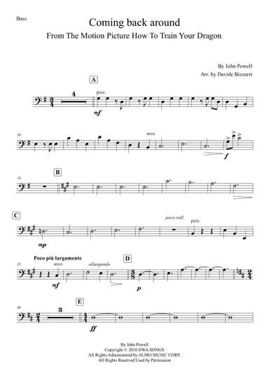 Coming Back Around (arr. Davide Bizzarri)
