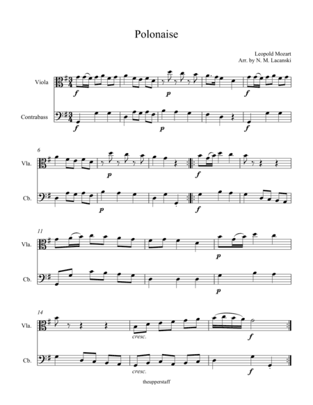 Polonaise (arr. Nick Lacanski)