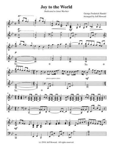 Joy to the World (arr. Jeff Howard)
