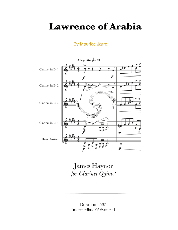 Theme From "lawrence Of Arabia" (arr. James Haynor)