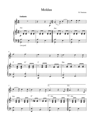 Moldau (arr. Kaiserin Rebecca)