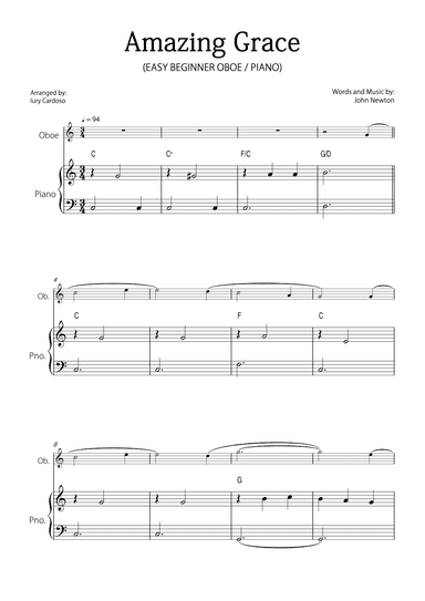 Amazing Grace (arr. Iury Cardoso)