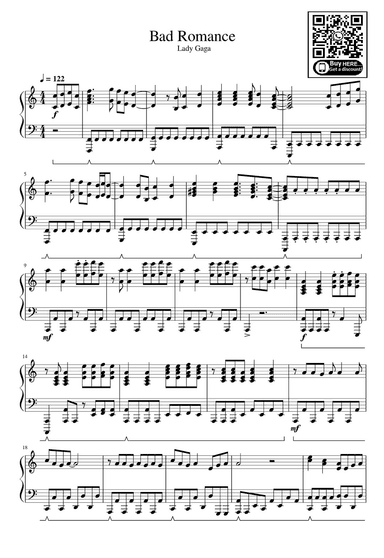 Bad Romance (arr. eduardo)