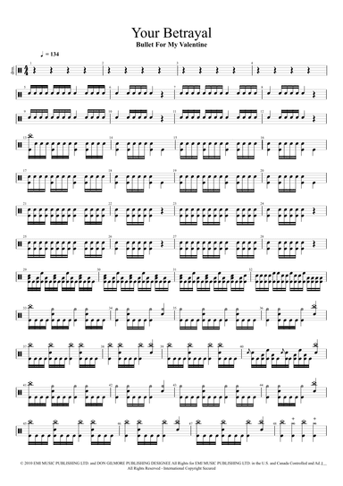 Your Betrayal (arr. Cyril Mayer)