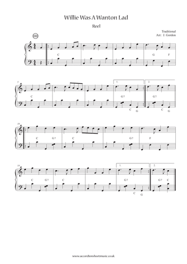 Willie Was A Wanton Lad (arr. Julia Gordon)