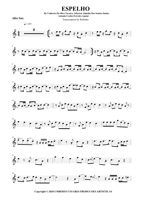 Espelho (arr. Rubinho)