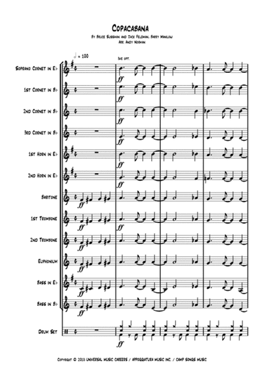 Copacabana (arr. Andy Norman)
