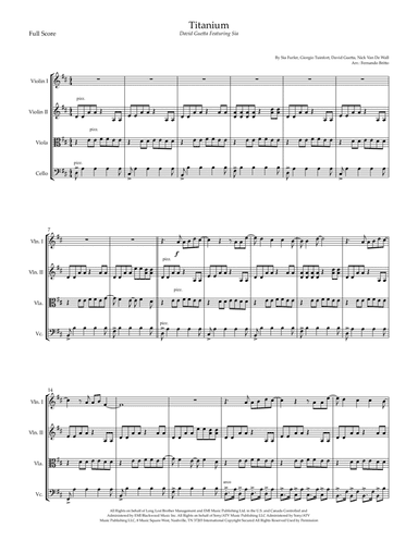 Titanium (arr. Fernando Britto)