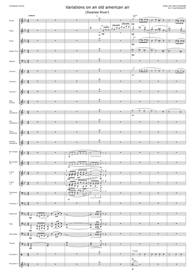 Variations on an old American air (Swanee River) (arr. Yves Bouillot)