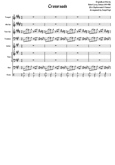 Cross Road Blues (crossroads) (arr. Joseph Pugh)