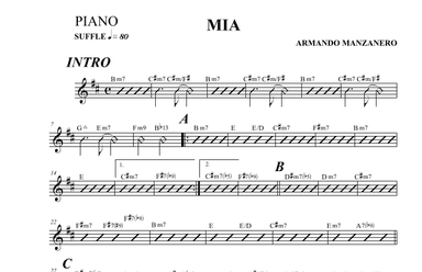 Mia (arr. Mateo Aguilar)