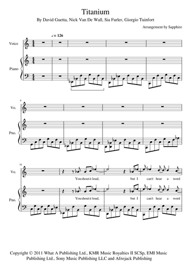 Titanium (arr. Sapphire)