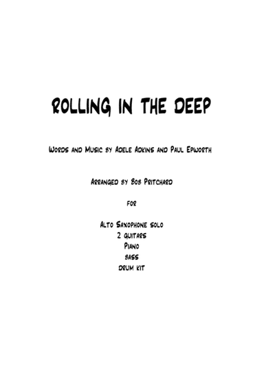 Rolling In The Deep (arr. Bob Pritchard)
