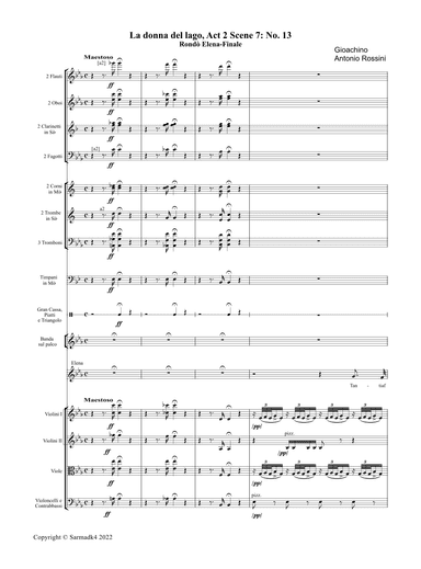 La donna del lago, Act 2 Scene 7: No. 13 (arr. Sarmadk4)