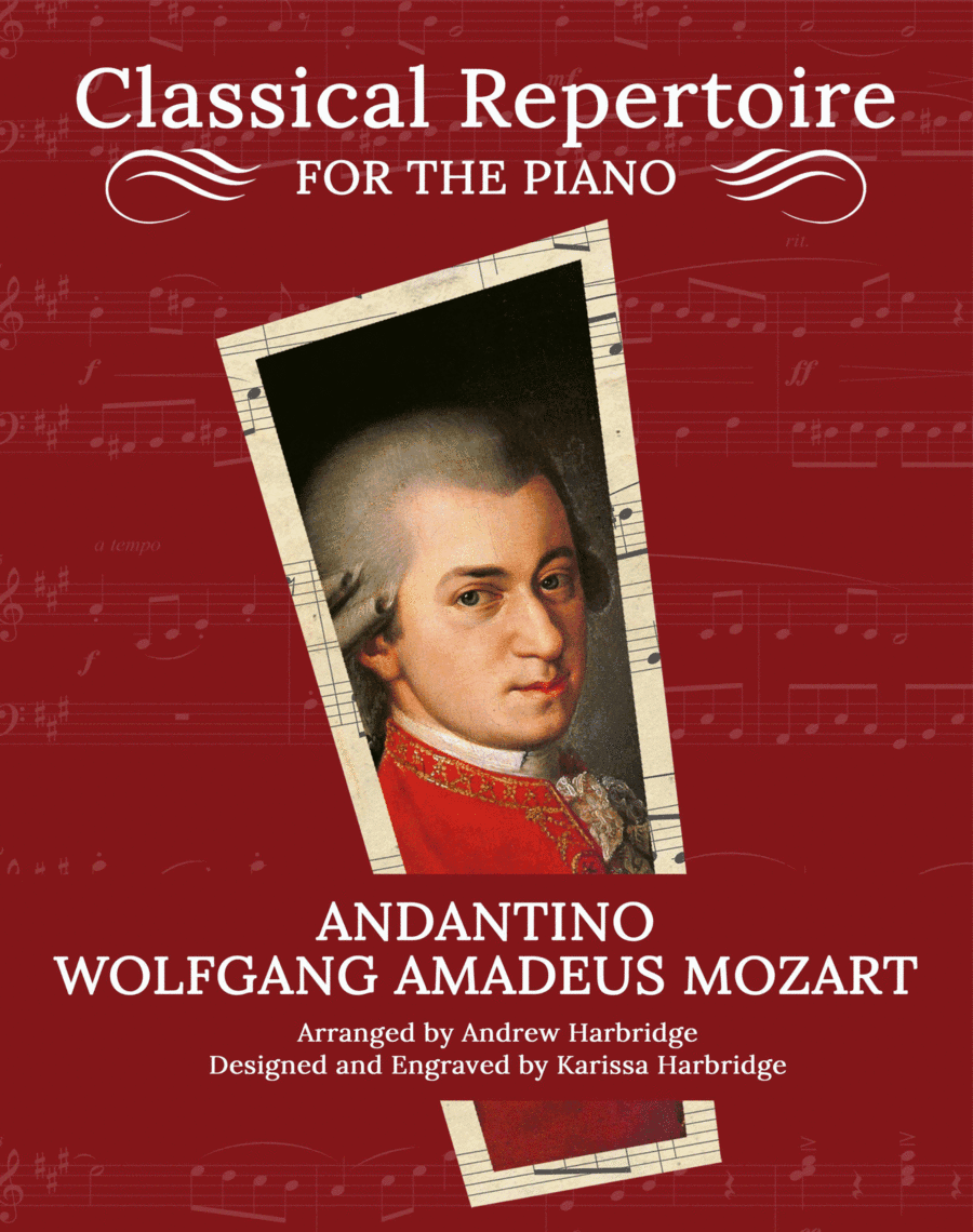 Andantino by Wolfgang Amadeus Mozart (arr. Harbridge Publishing House)