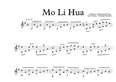 Mo Li Hua (arr. Hernán Navarro)