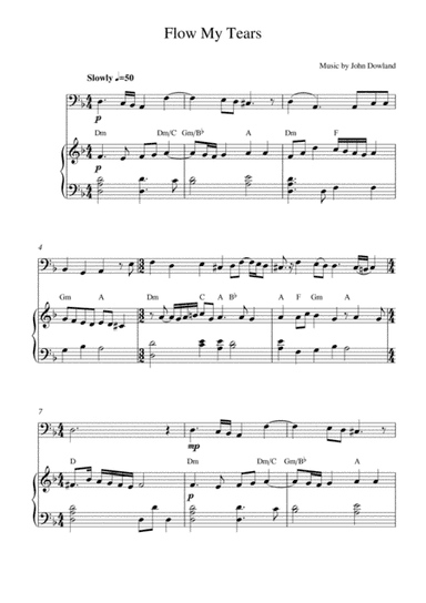 Flow My Tears (arr. Kaiserin Rebecca)