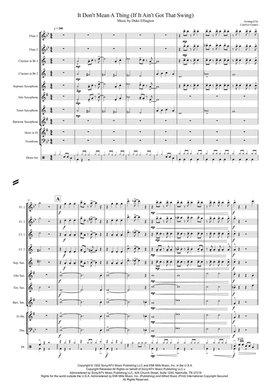 It Don't Mean A Thing (if It Ain't Got That Swing) (arr. Carolyn Goates)