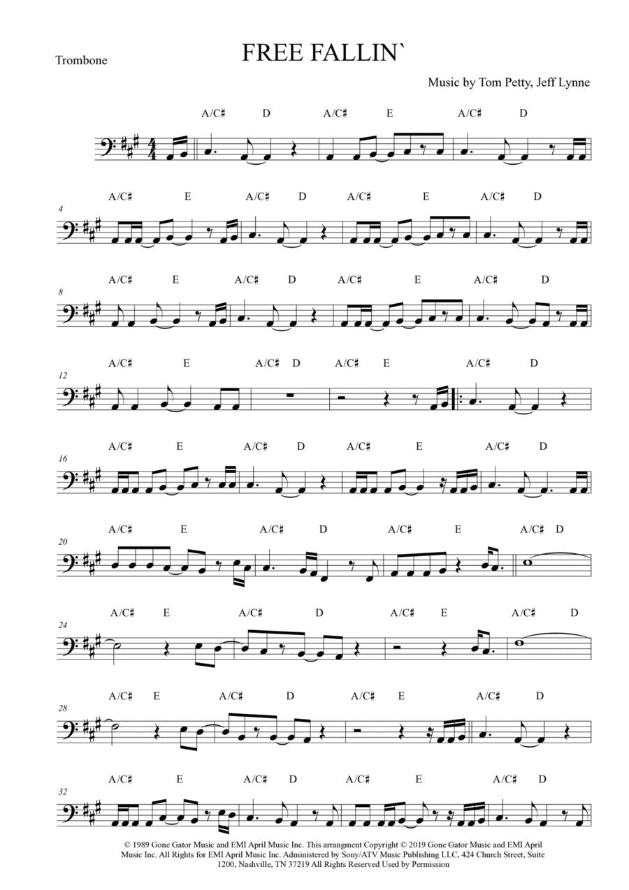 Free Fallin' (arr. Anderson Quevedo)