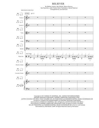Believer (arr. Joe Deninzon)