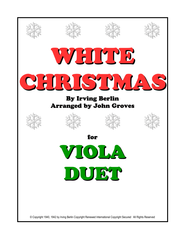 White Christmas (arr. John Groves)