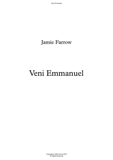 Veni Emmanuel