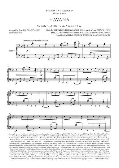 Havana (arr. Danilo "Daca" Alves)
