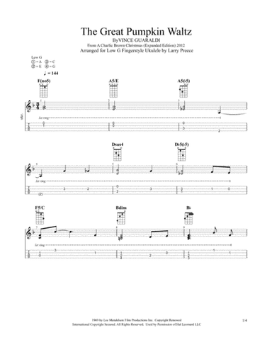 The Great Pumpkin Waltz (arr. Larry Preece)