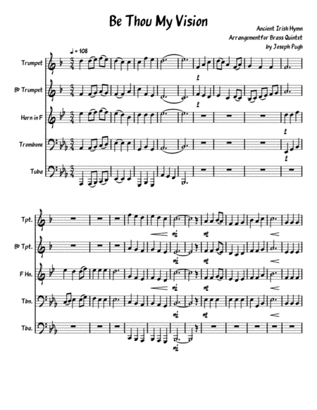 Be Thou My Vision (arr. Joseph Pugh)
