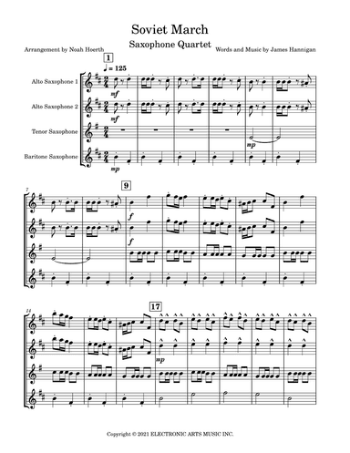 Soviet March (arr. Noah Hoerth)