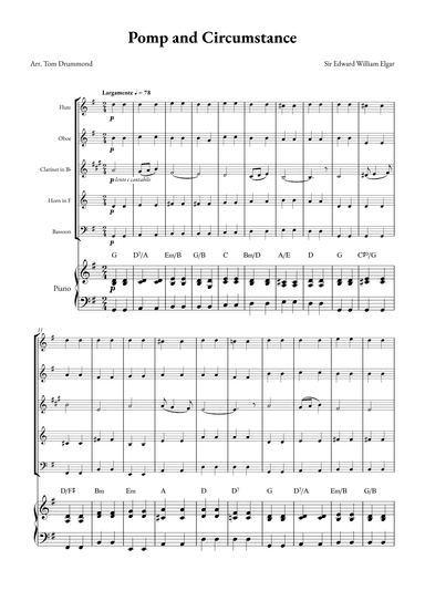 Pomp and Circumstance (arr. Tom Drummond)
